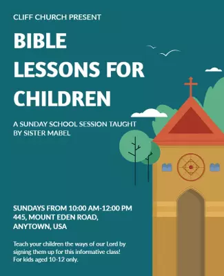 Church Flyer Templates - Customize &amp; Download (Free)